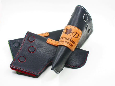 Handmade leather putter headcover