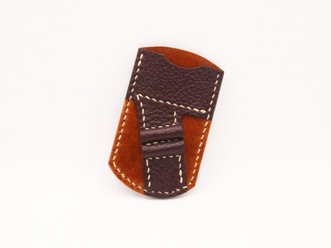Leather divot tool sheath made in Canada
