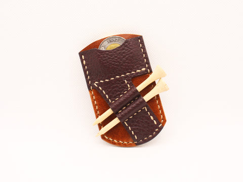 Golf leather goods