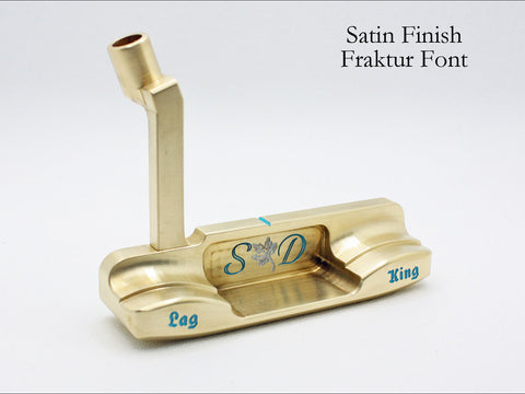 Slick custom milled putter by Deschamps Designs Golf