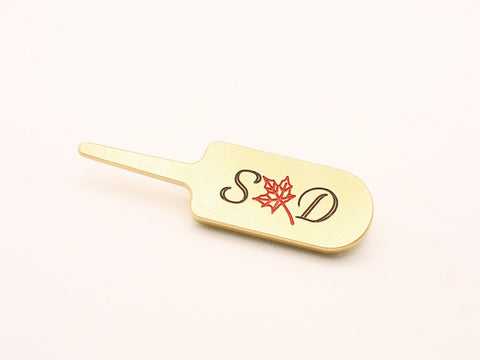 Brass divot tool Deschamps Designs Golf