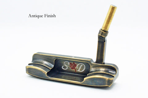 Slick custom milled putter by Deschamps Designs Golf