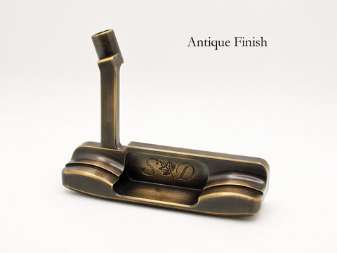 Slick custom milled putter by Deschamps Designs Golf