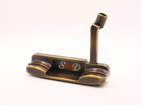 Left handed milled putter