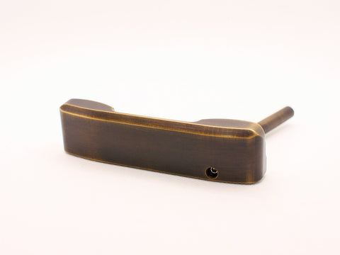 Sole of left handed putter